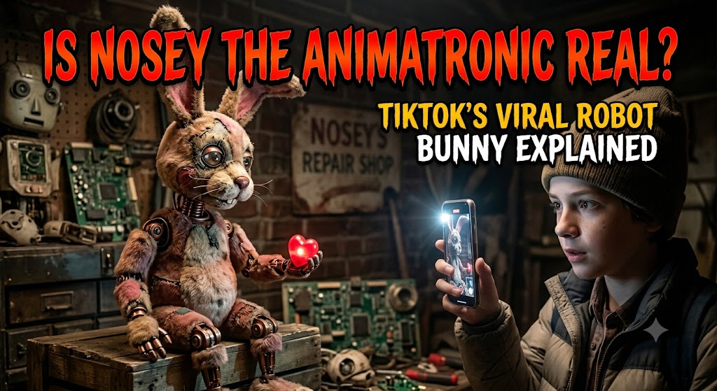 Is Nosey the Animatronic Real? TikTok's Viral Robot Bunny Explained