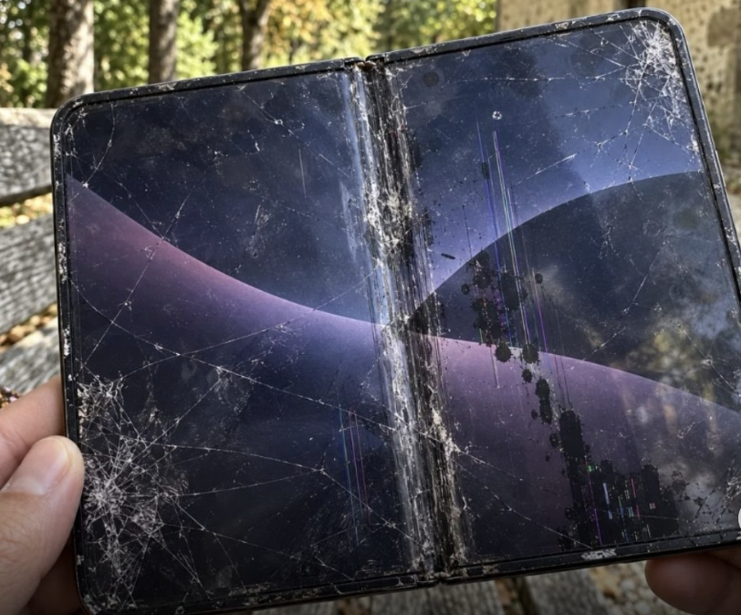 Real or Fake: That Cracked Folding iPhone Photo Going Viral