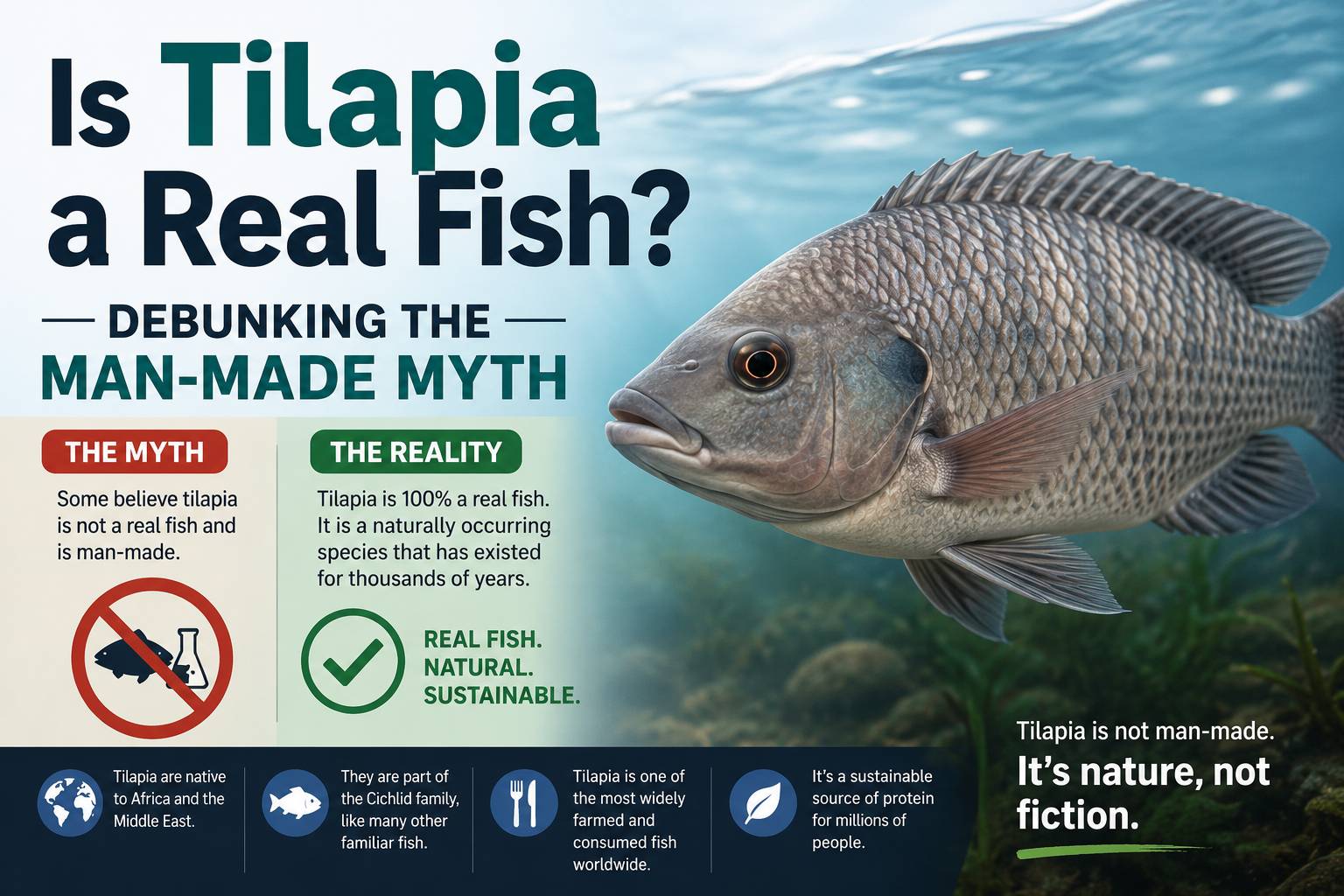 Is Tilapia a Real Fish? Debunking the Man-Made Myth