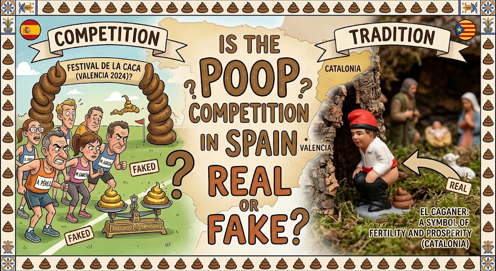 Is the Poop Competition in Spain Real or Fake?