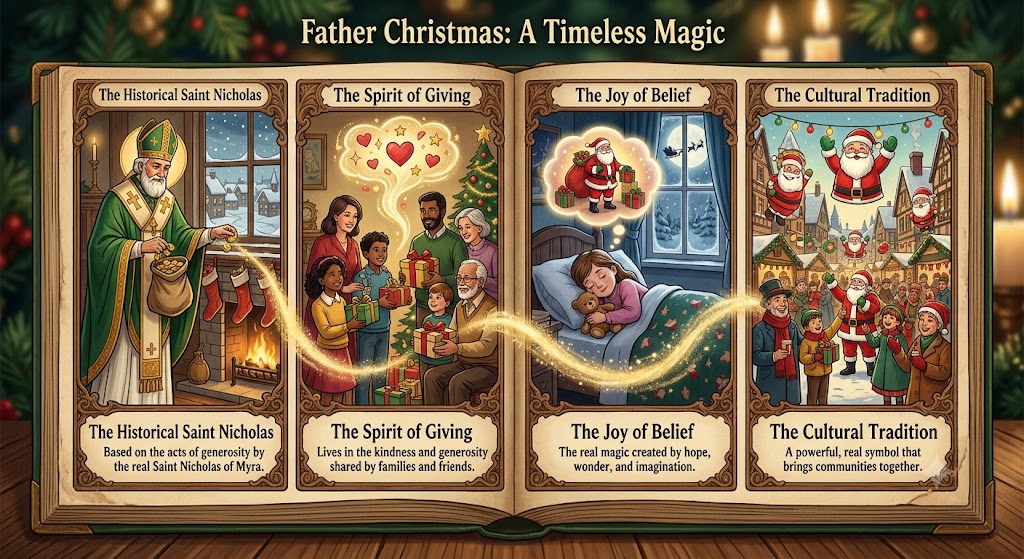 Is Father Christmas Real or Fake?